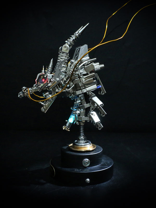 Dongfang Dragon Roaring Dragon Head Metal Assembly Model Kit