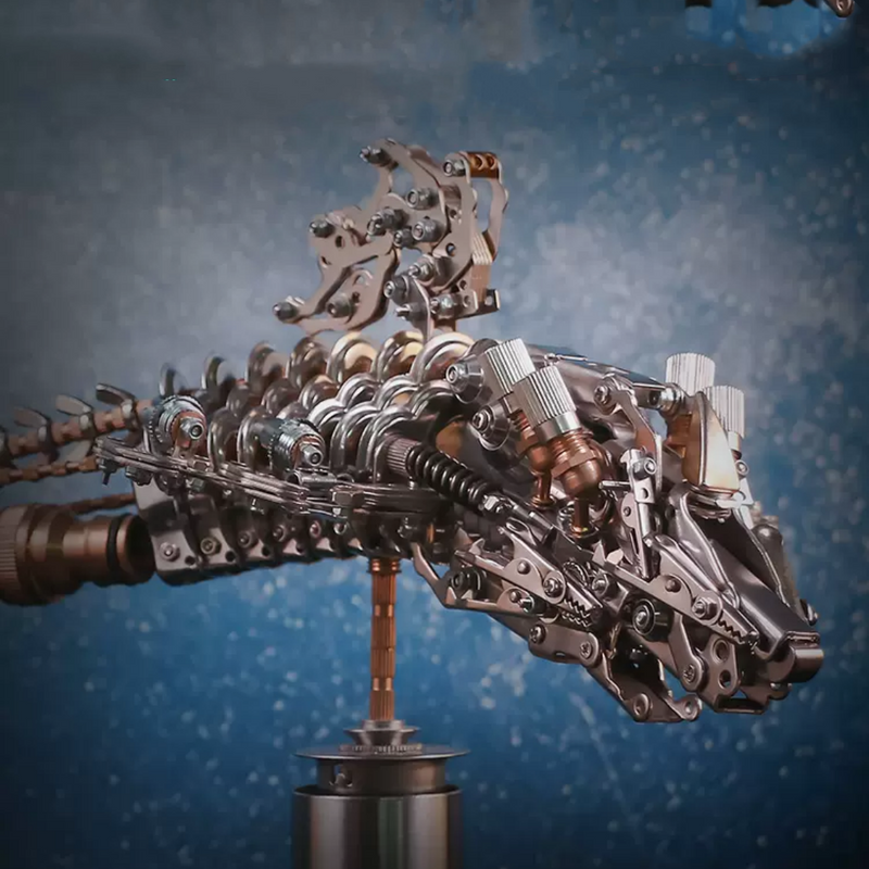 Whale DIY Metal Assembly Stereoscopic Model Kit