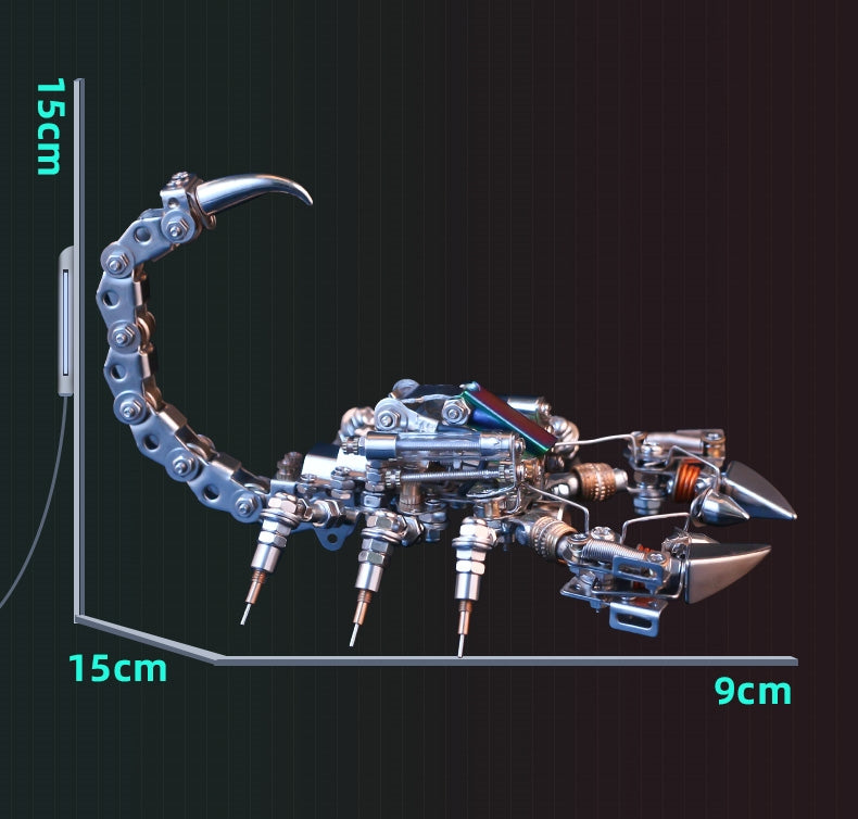 Digital Scorpion Metal Assembly Model Kit