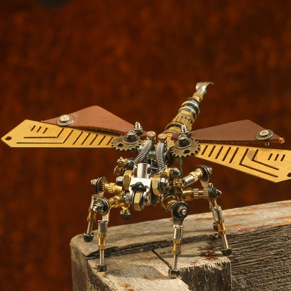 Mechanical Insect Dragonfly 3D Metal Assembly Model Kit