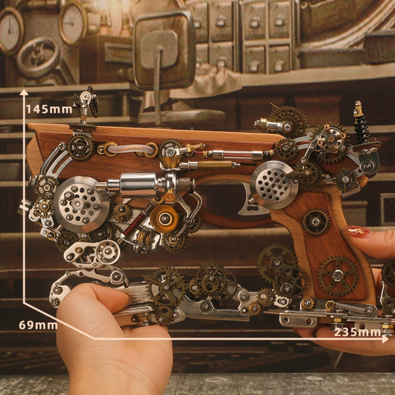 Archimedes Steam Crossbow Metal Assembly Model Kit